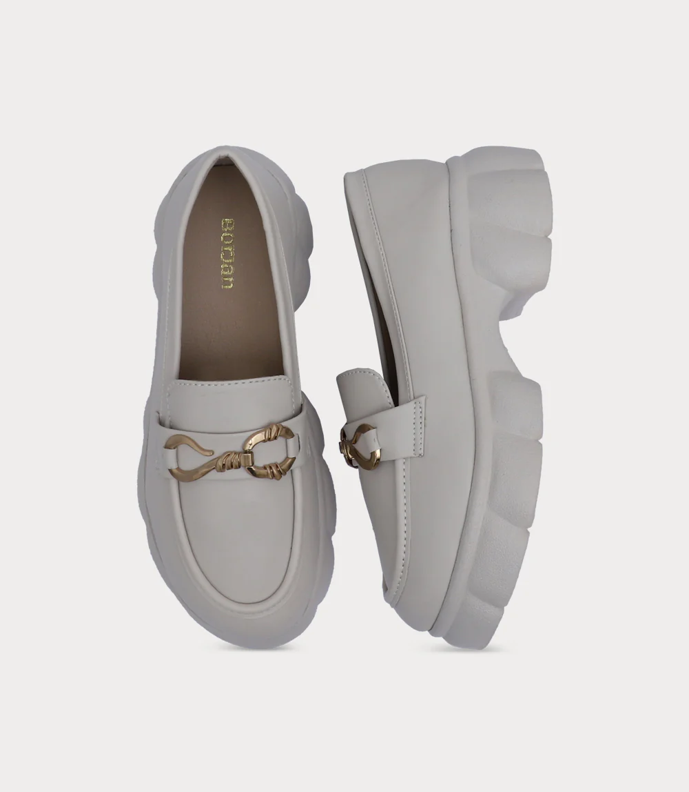 Women Shoes-IVORY - Image 4