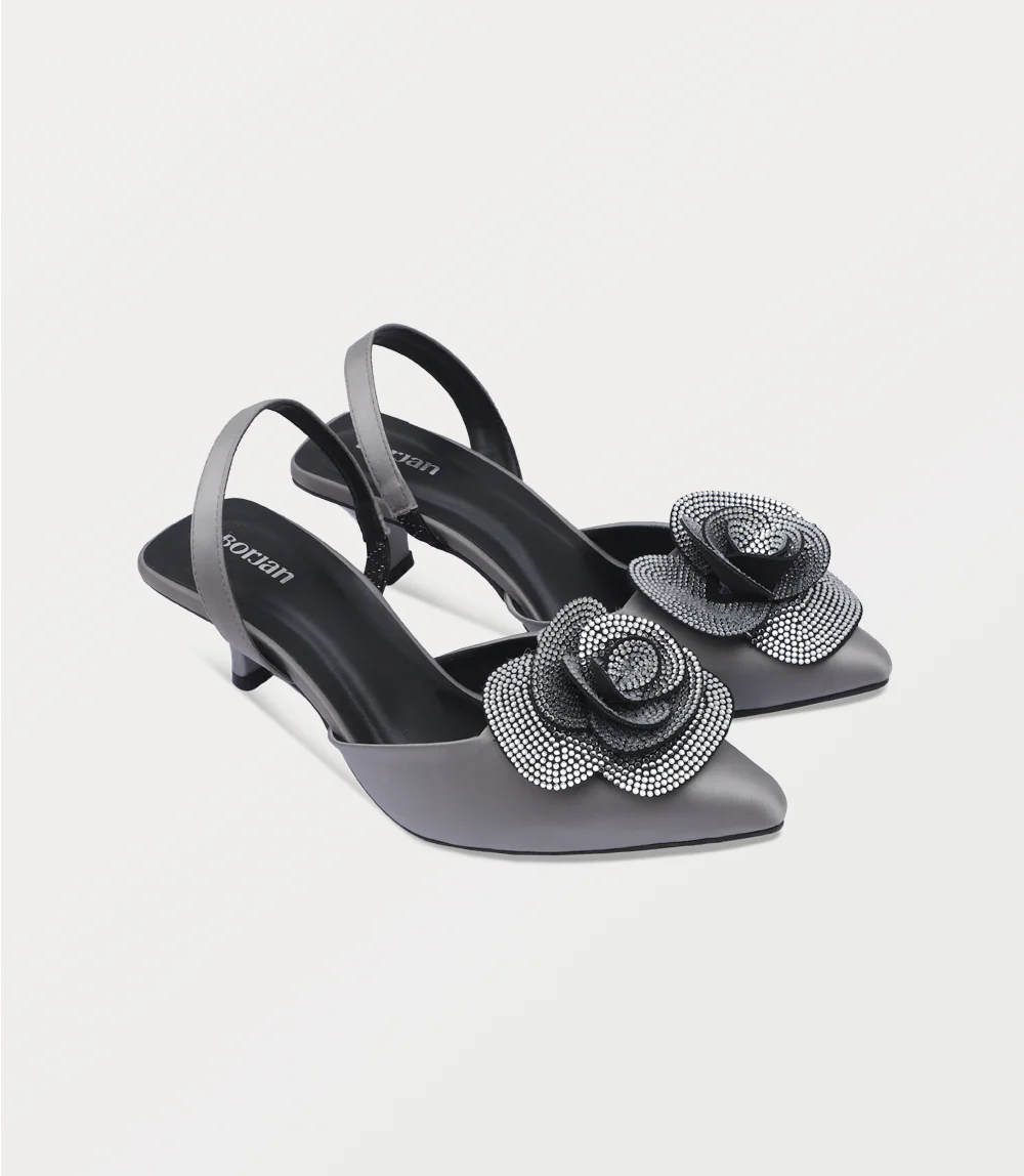 Women Sling Back-GREY - Image 2