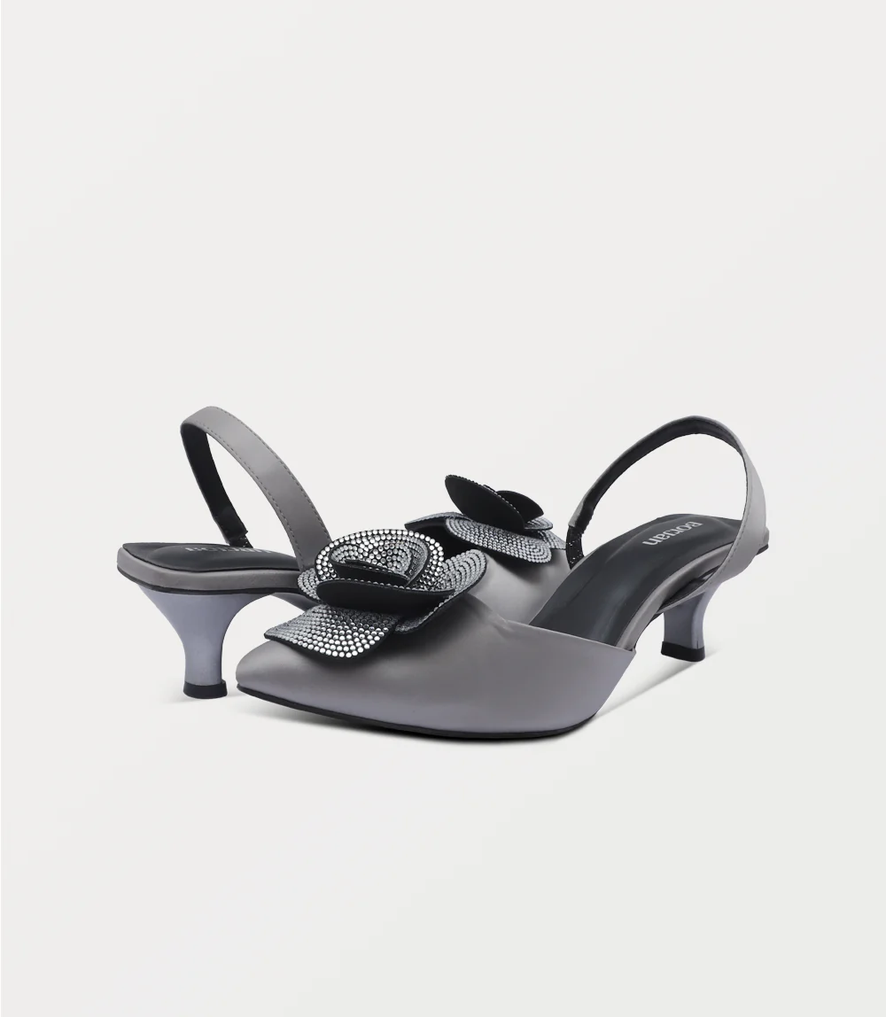 Women Sling Back-GREY - Image 3
