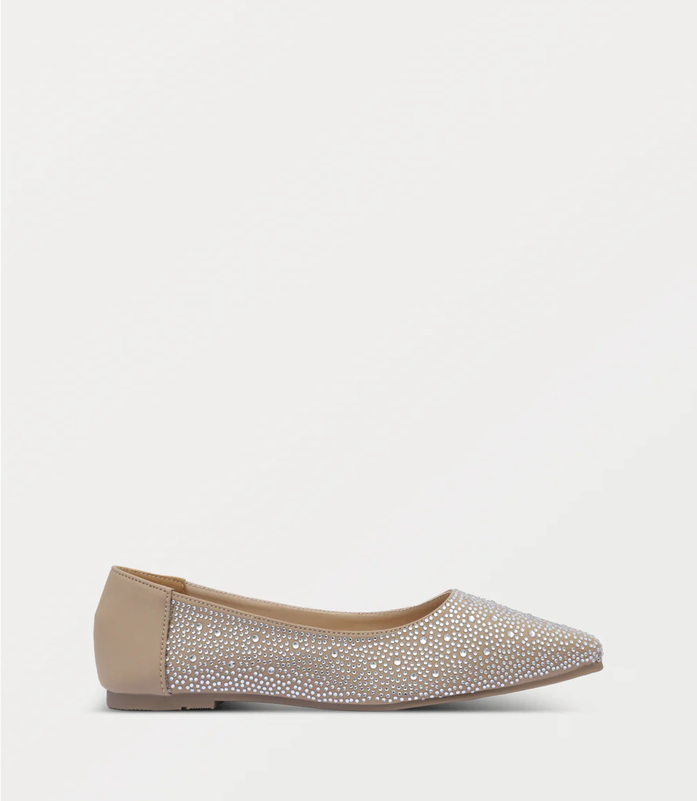 Women Ballerina-GOLDEN/BEG