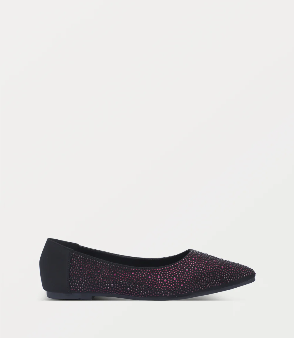 Women Ballerina-PLUM