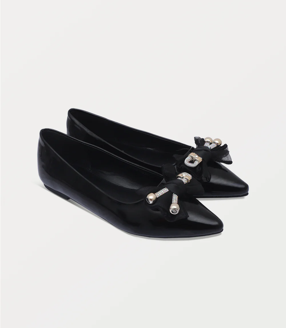 Women Ballerina-BLACK - Image 2