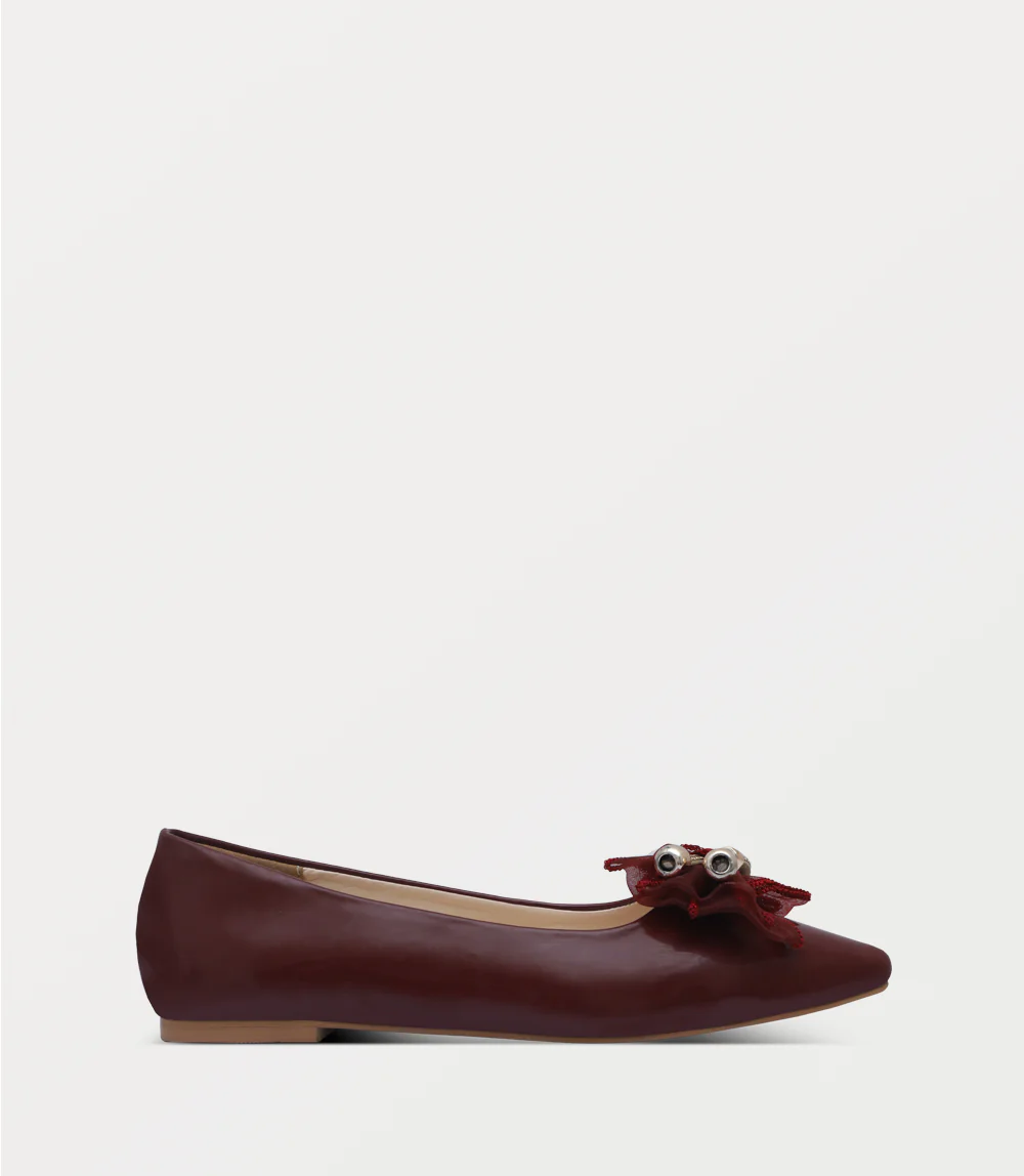 Women Ballerina-MAROON