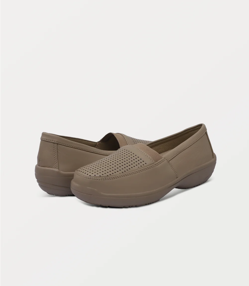 Women Moccasin-BEIGE - Image 3