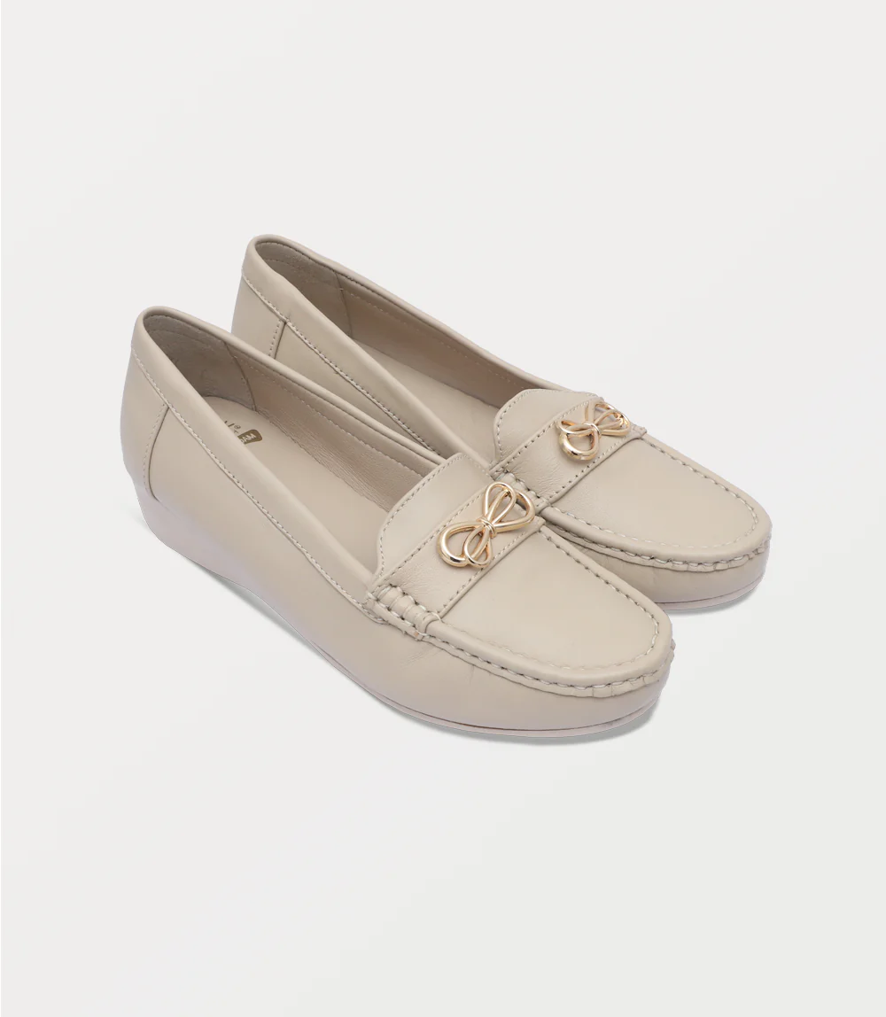 Women Moccasin-FAWN - Image 2