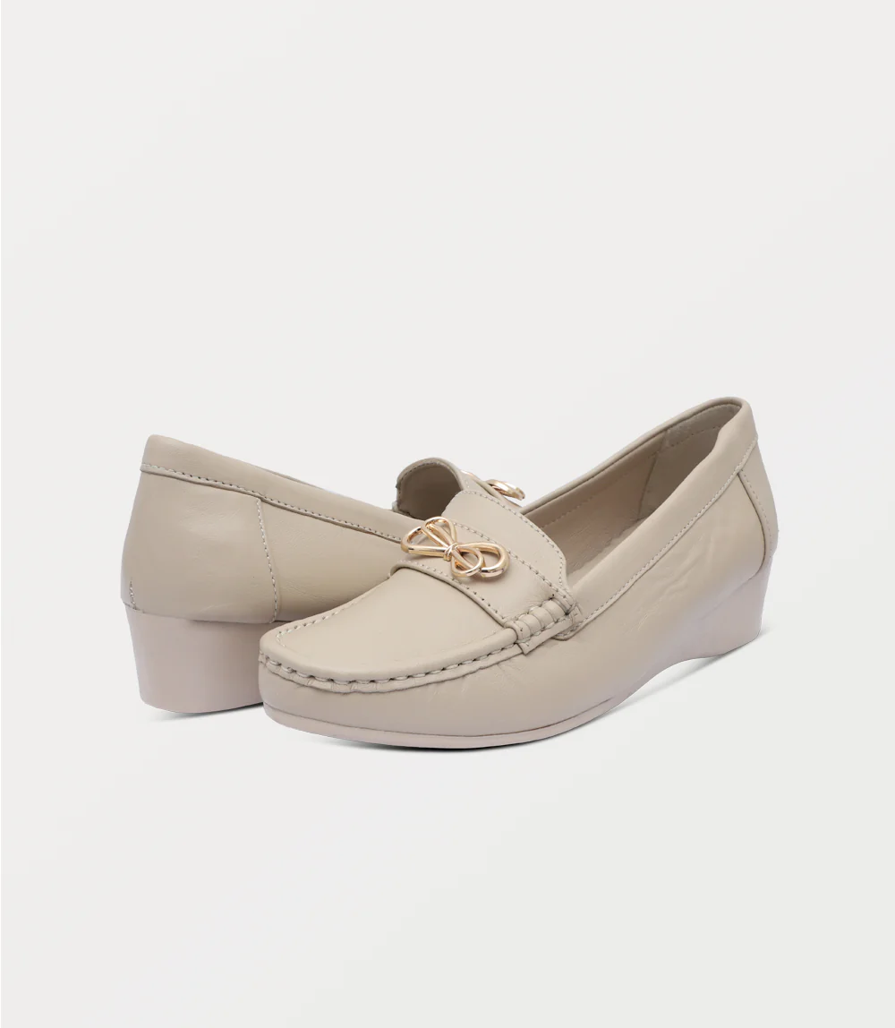 Women Moccasin-FAWN - Image 3