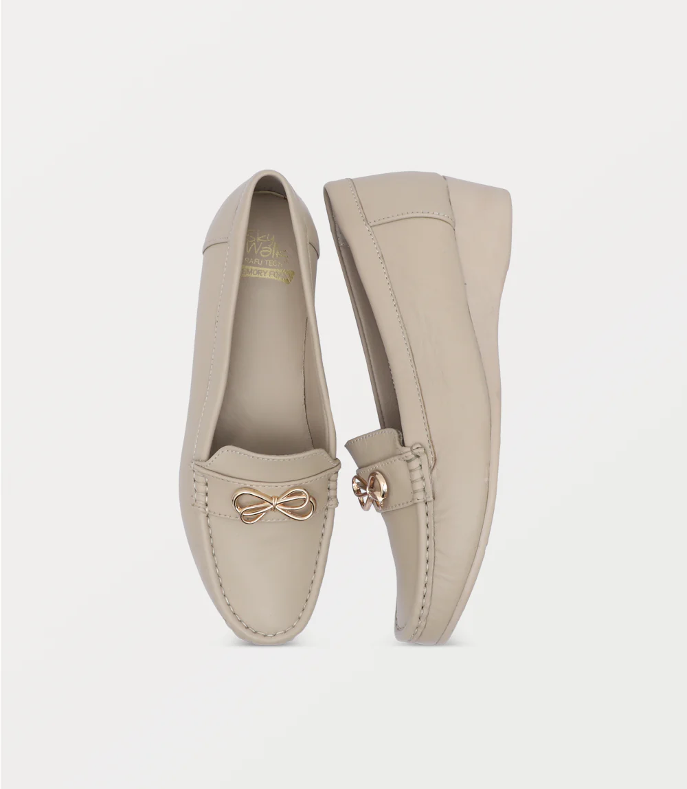 Women Moccasin-FAWN - Image 4