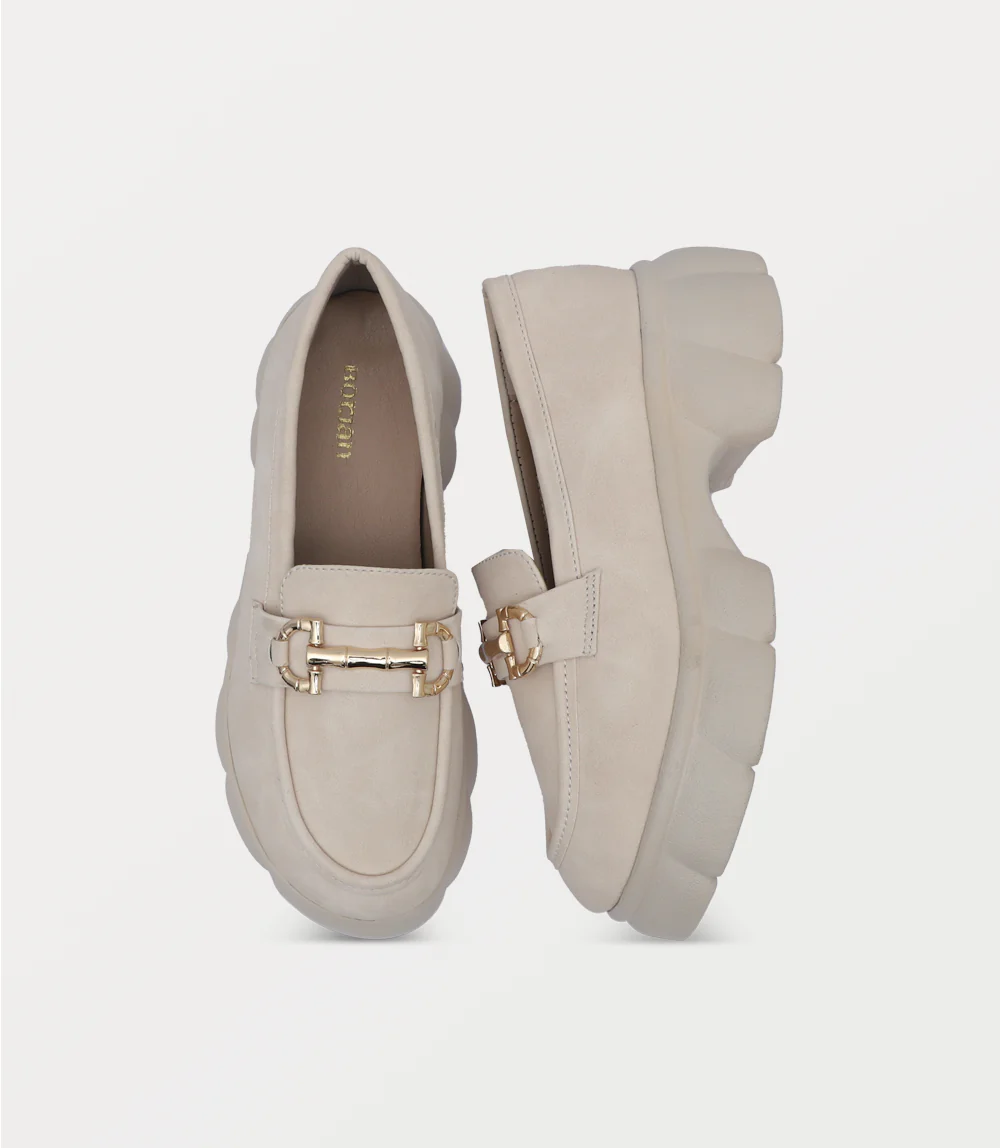Women Shoes-IVORY - Image 4