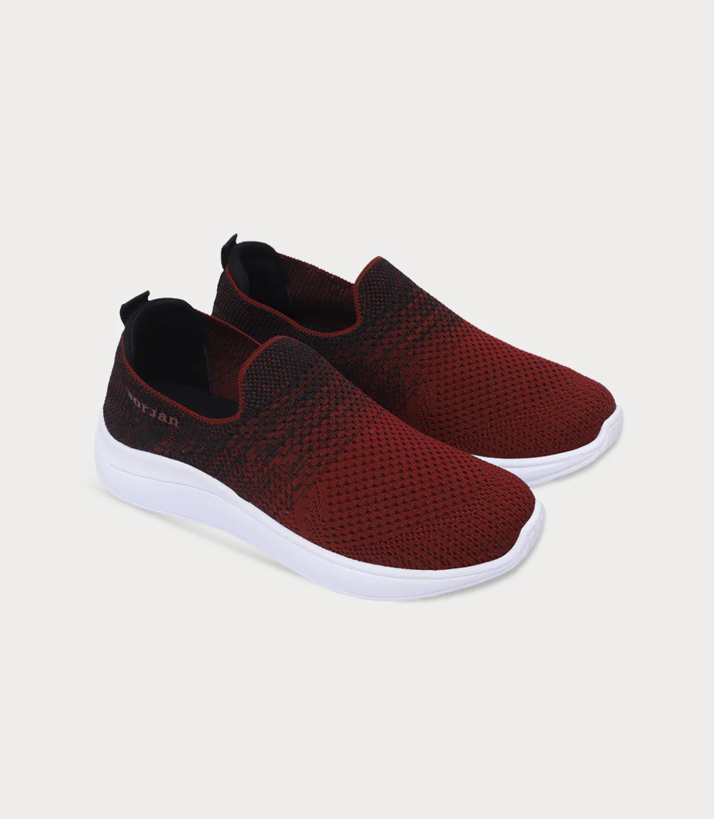 Women Sneaker-MAROON - Image 2