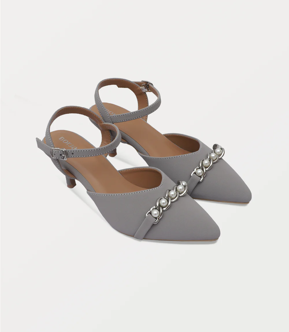 Women Sling Back-GREY - Image 2