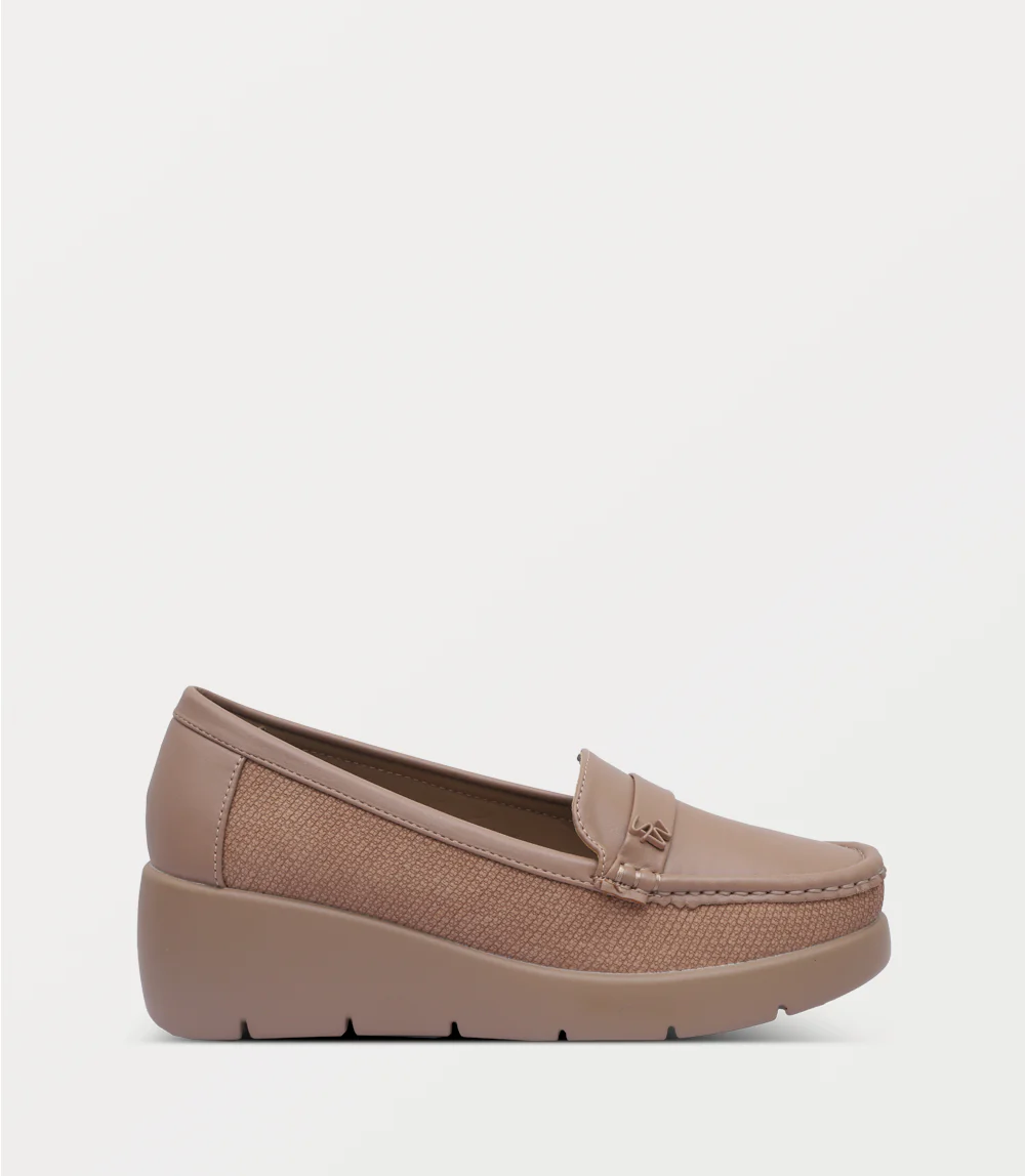 Women Moccasin-LIGHT PINK