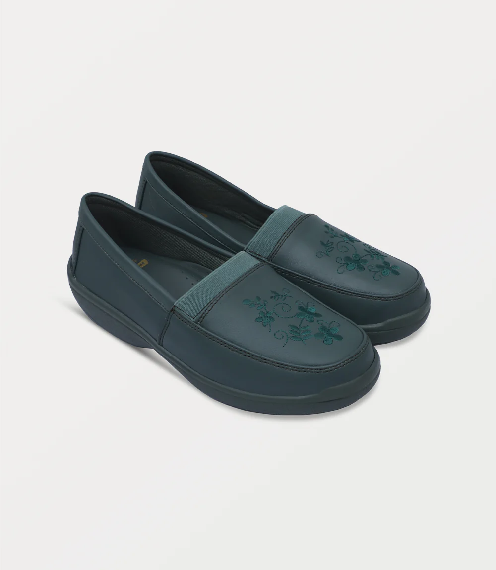 Women Moccasin-GREEN - Image 2