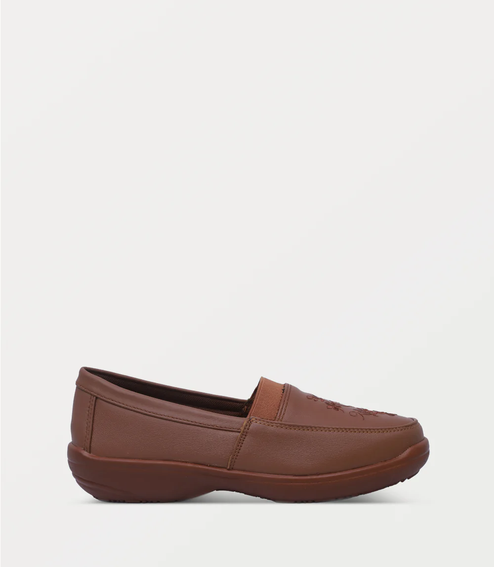 Women Moccasin-TAN