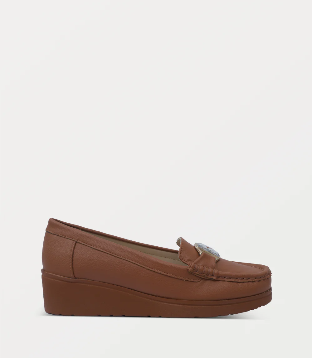 Women Moccasin-TAN