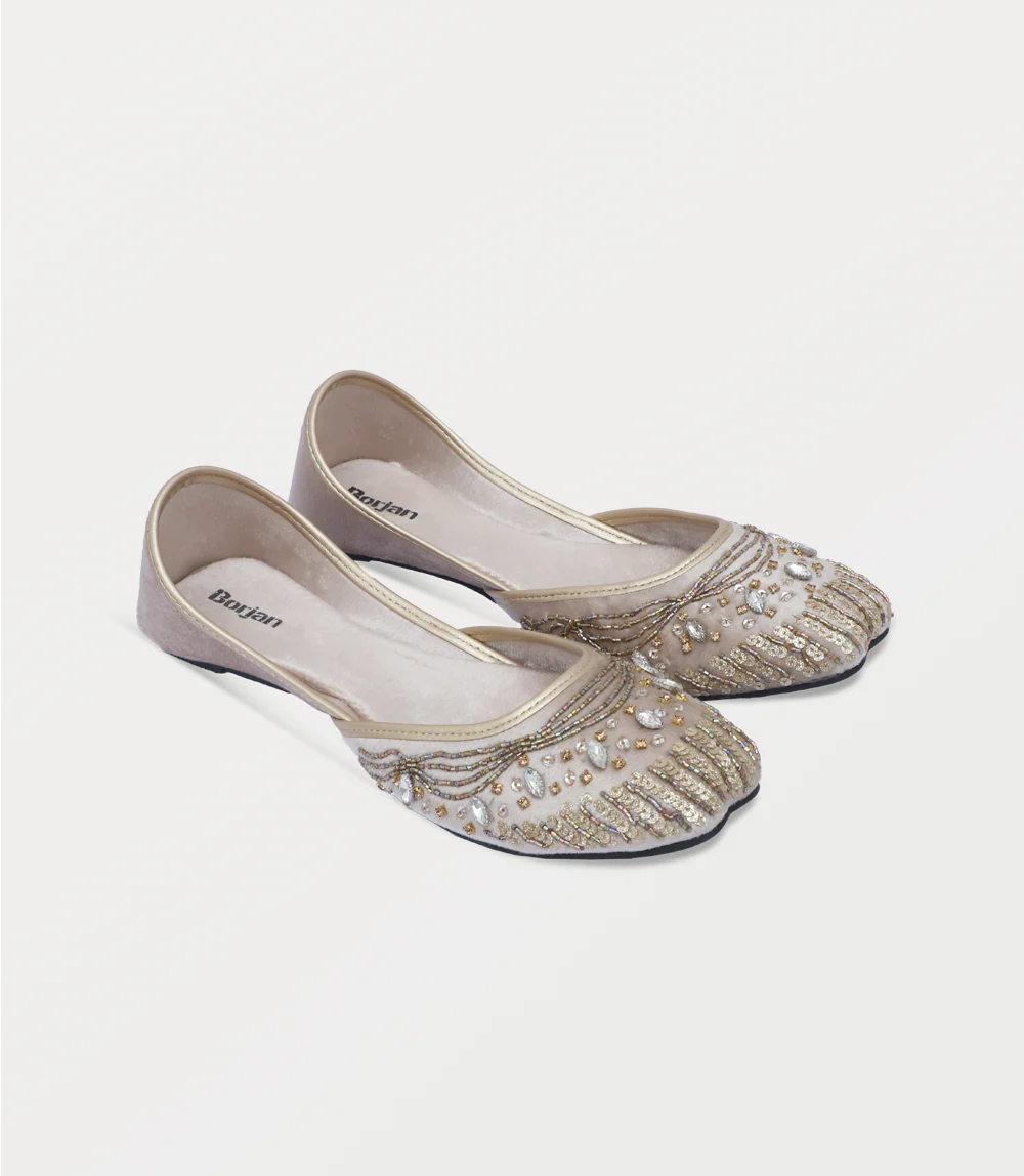 Women Khussa-DULL GOLD - Image 2