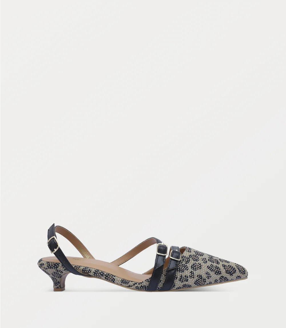 Women Sling Back-BEIGE