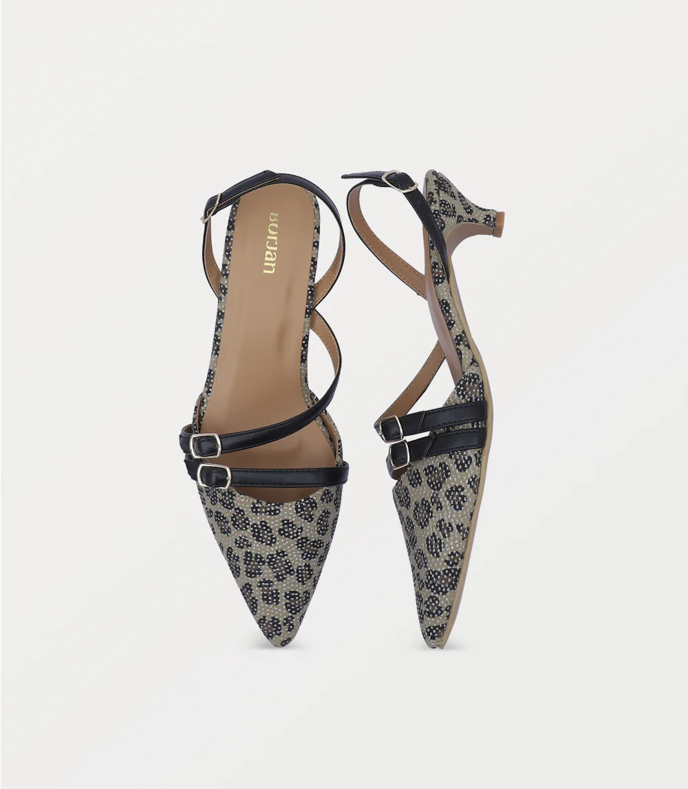 Women Sling Back-BEIGE - Image 4
