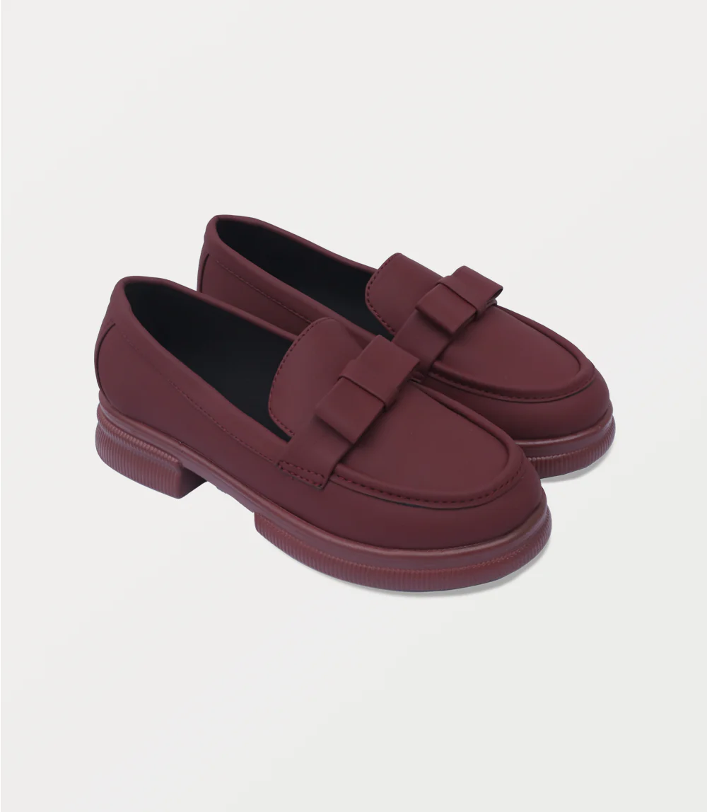 Women Shoes-MAROON - Image 2