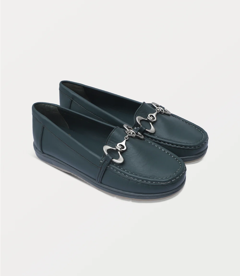 Women Moccasin-GREEN - Image 2