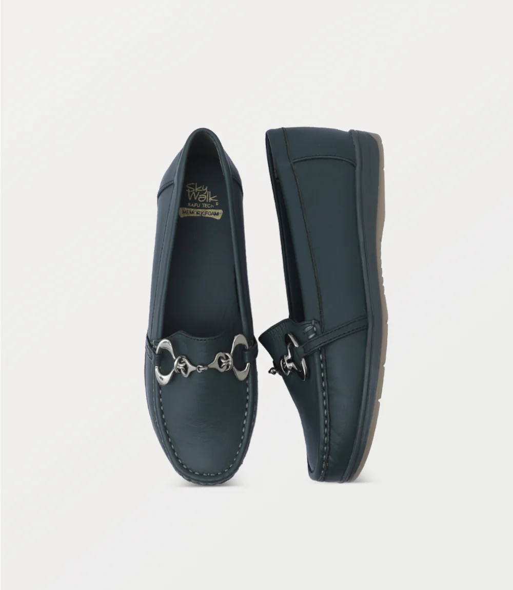 Women Moccasin-GREEN - Image 4
