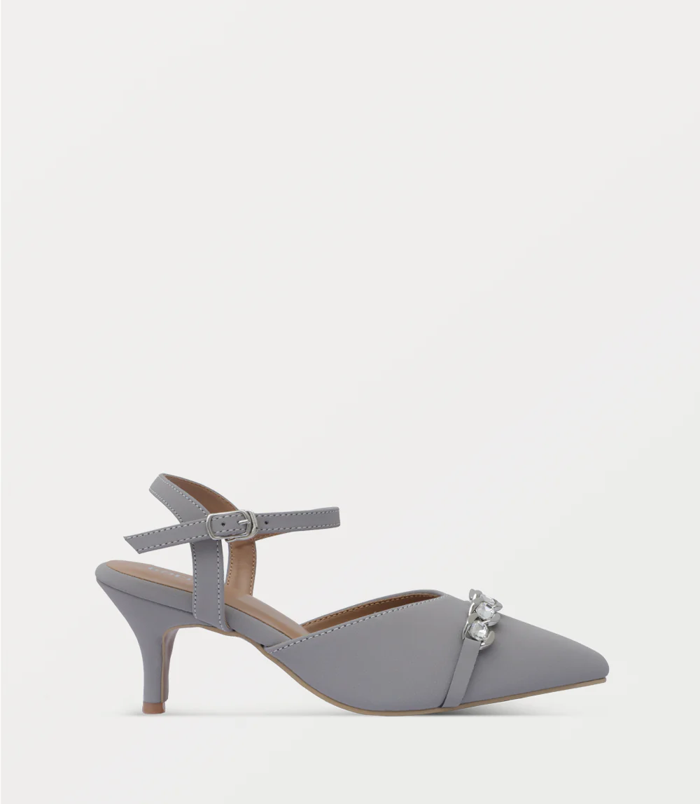 Women Sling Back-GREY