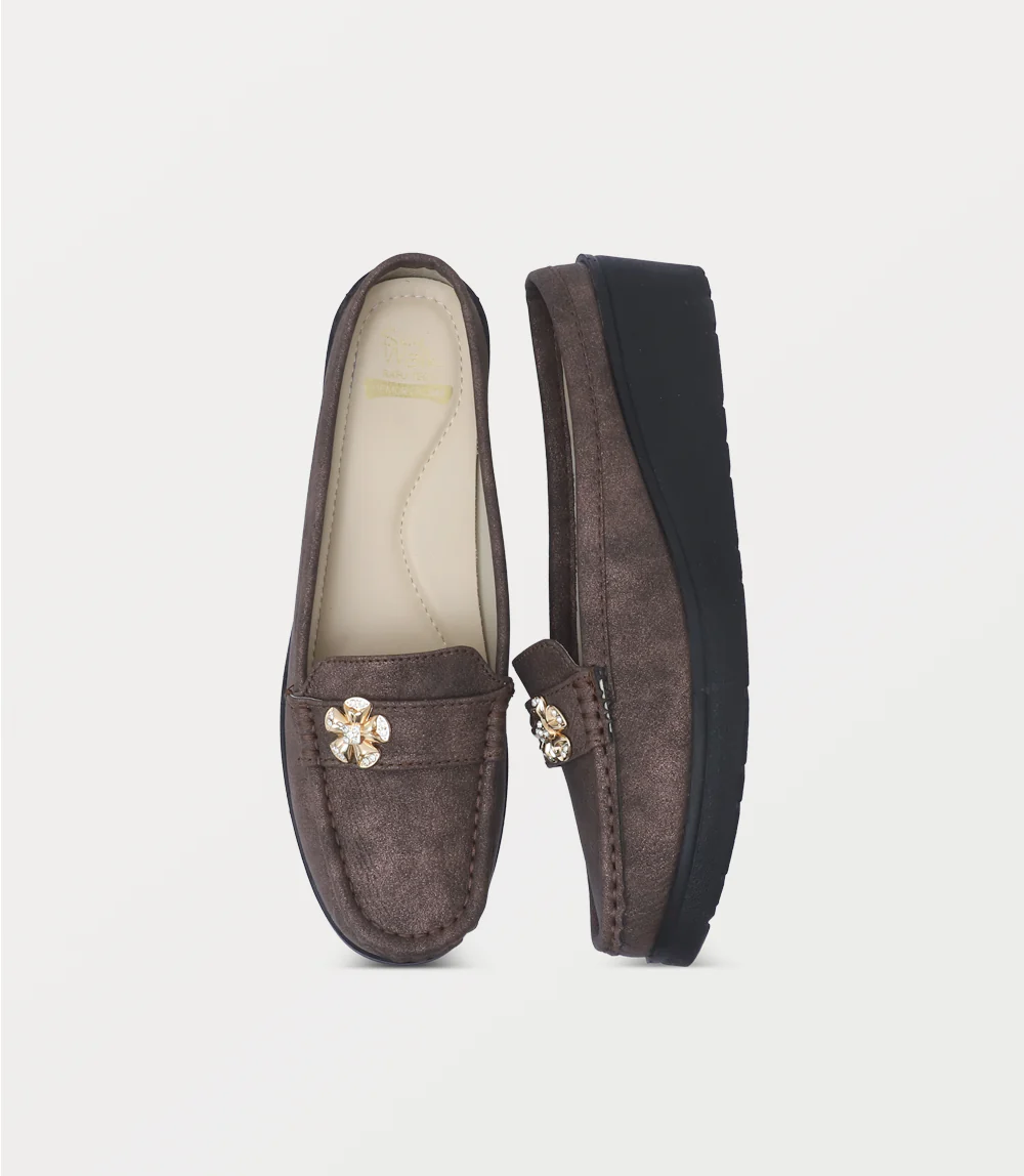 Women Mule-BROWN - Image 4