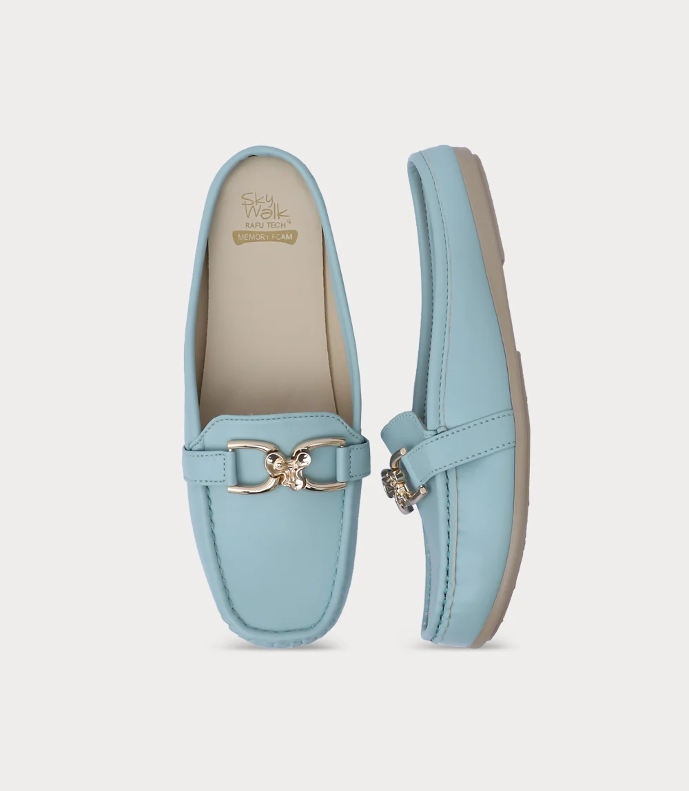 Women Mule-SKY BLUE - Image 4