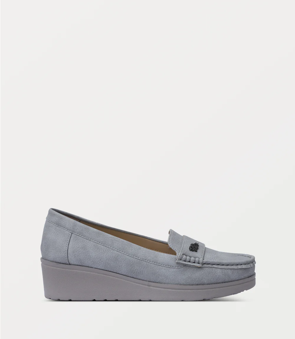 Women Moccasin-SILVER