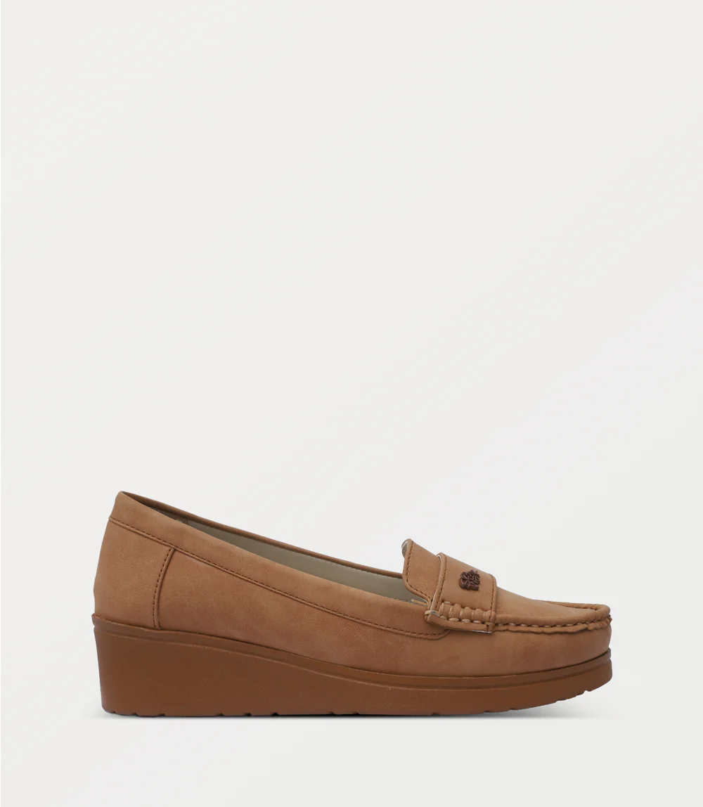 Women Moccasin-TAN