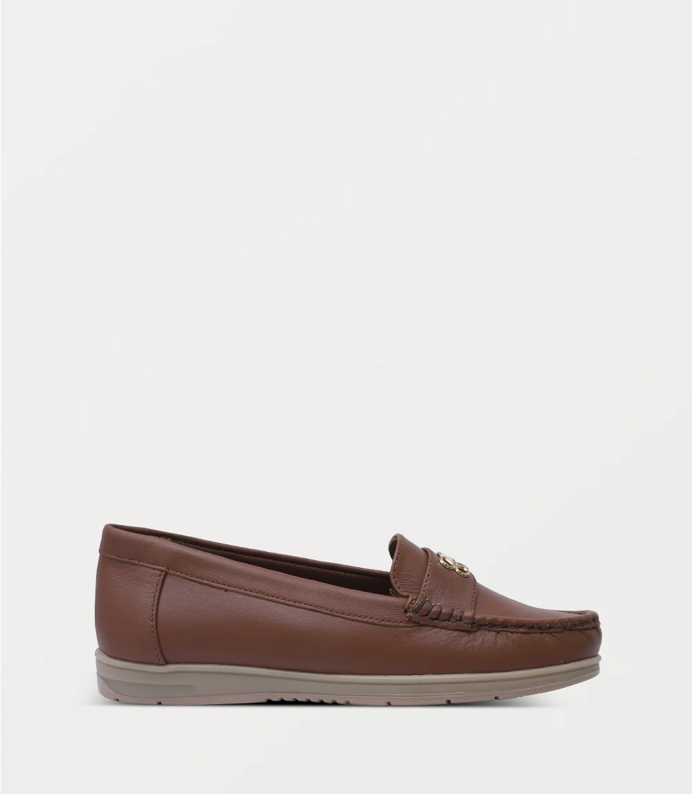 Women Moccasin-TAN