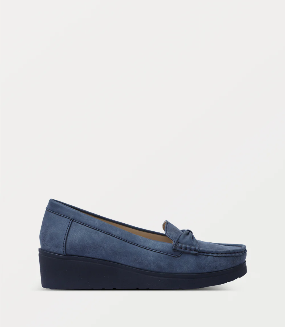 Women Moccasin-NAVY