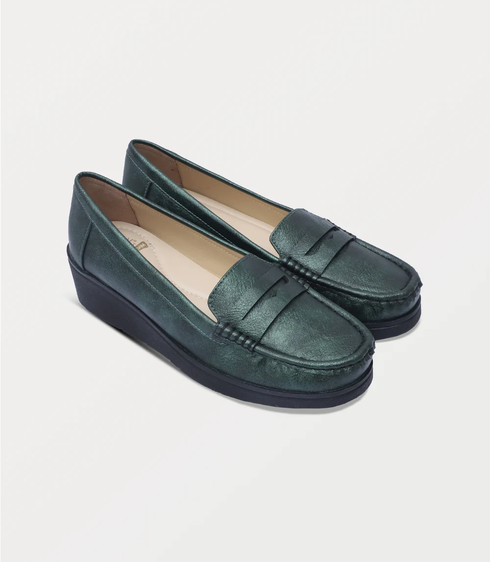 Women Moccasin-GREEN - Image 2