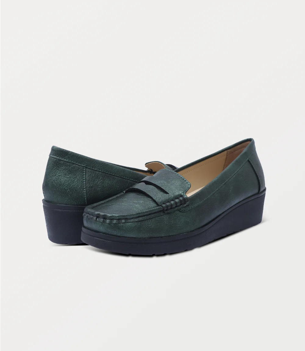 Women Moccasin-GREEN - Image 3