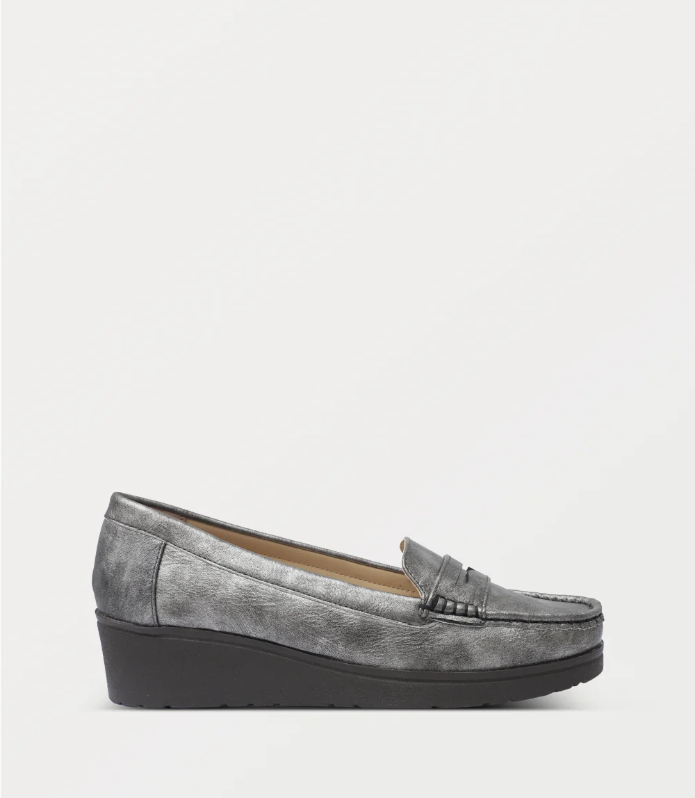 Women Moccasin-GREY