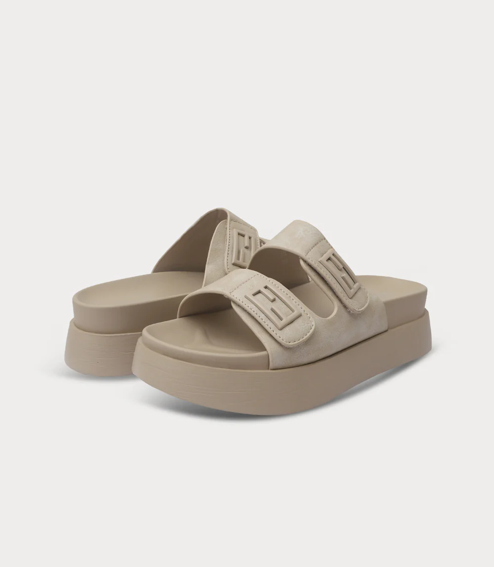 Women Comfort Slipper-KHAKI - Image 3
