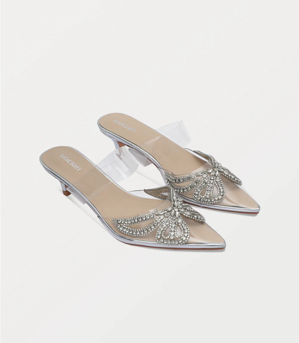 Women Mule-SILVER - Image 2