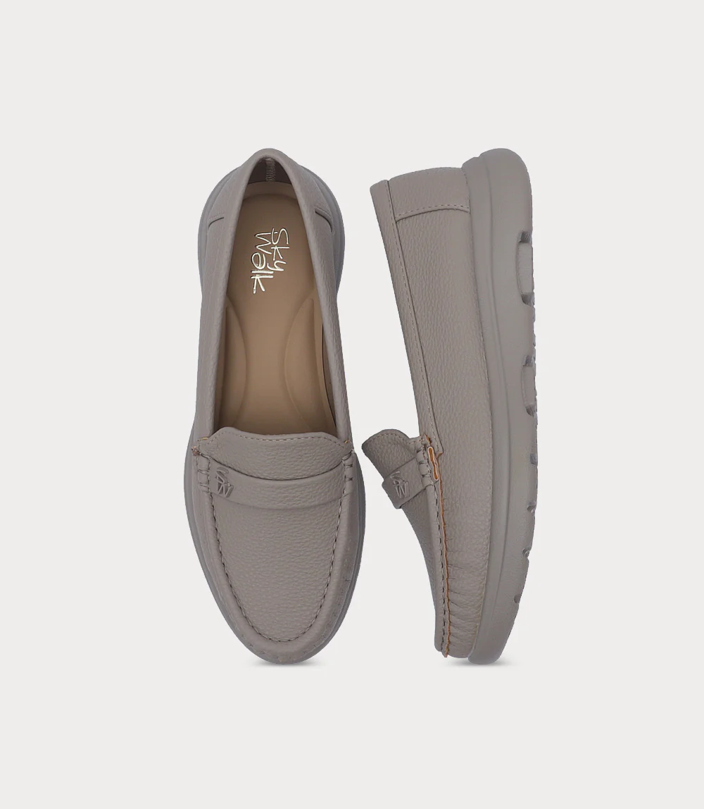 Women Moccasin-KHAKI - Image 4