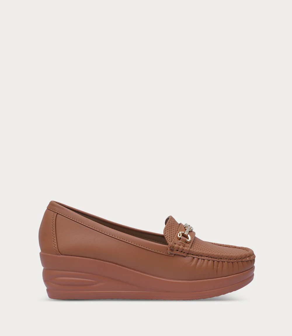 Women Moccasin-TAN