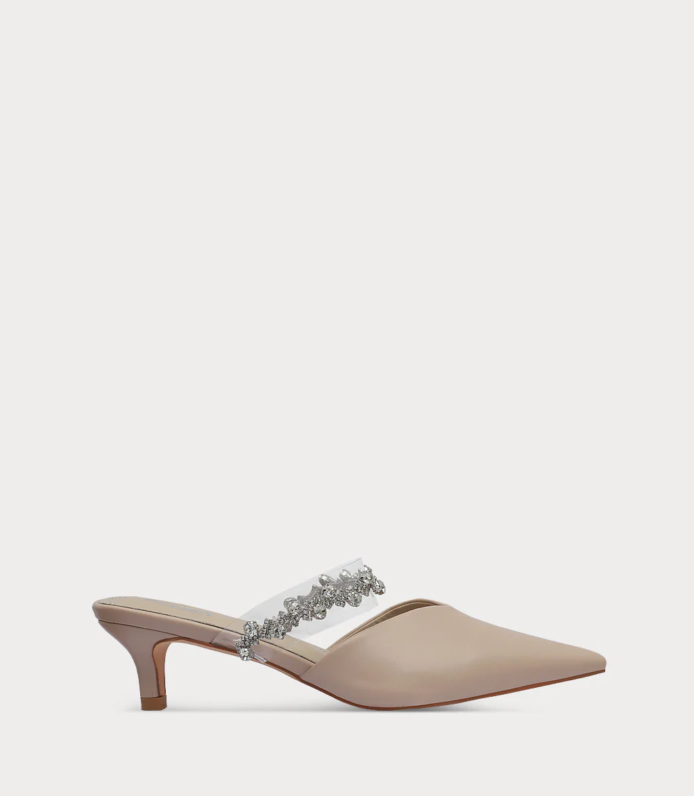 Women Mule-BEIGE