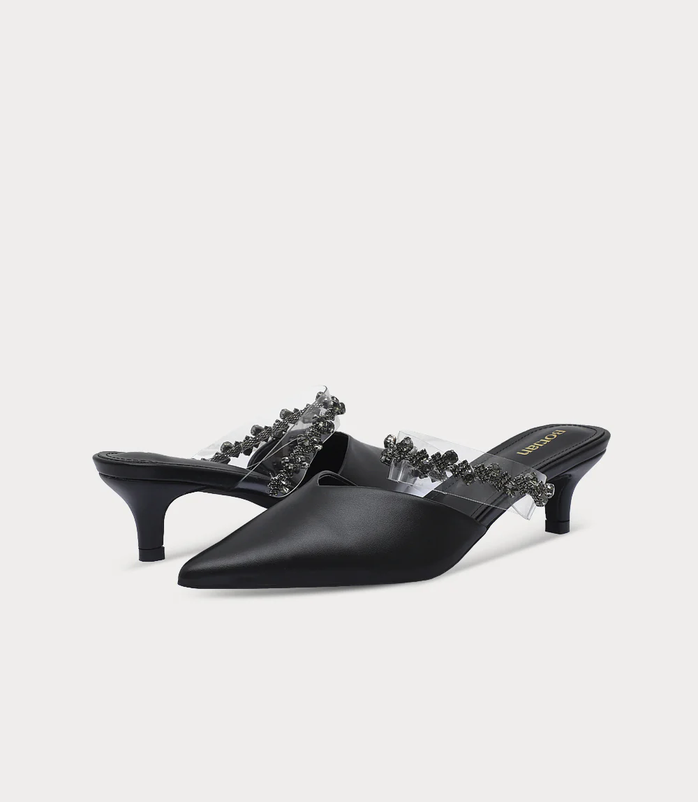 Women Mule-BLACK - Image 3