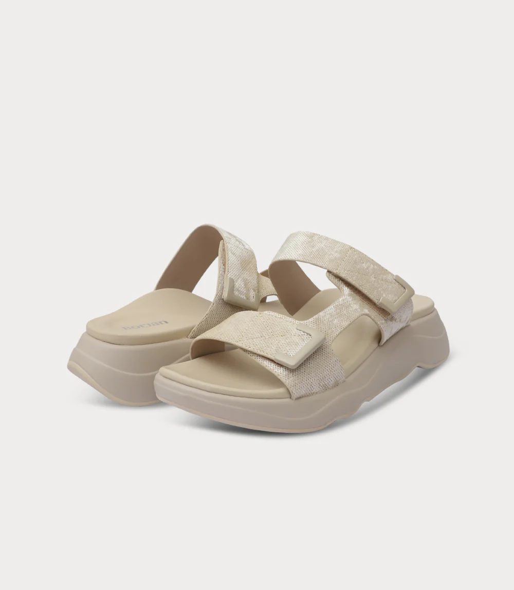 Women Comfort Slipper-BEIGE - Image 3