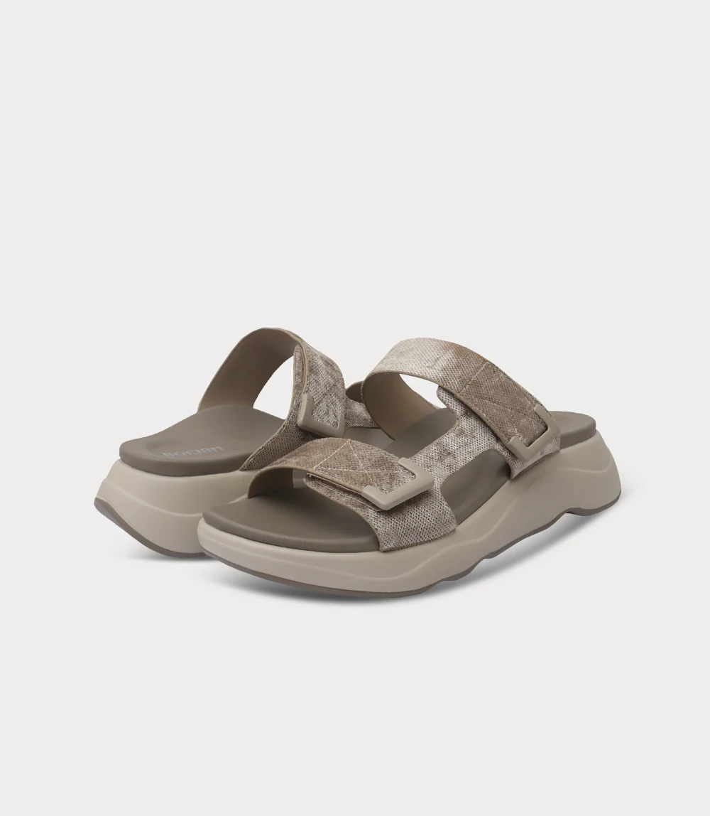 Women Comfort Slipper-KHAKI - Image 3