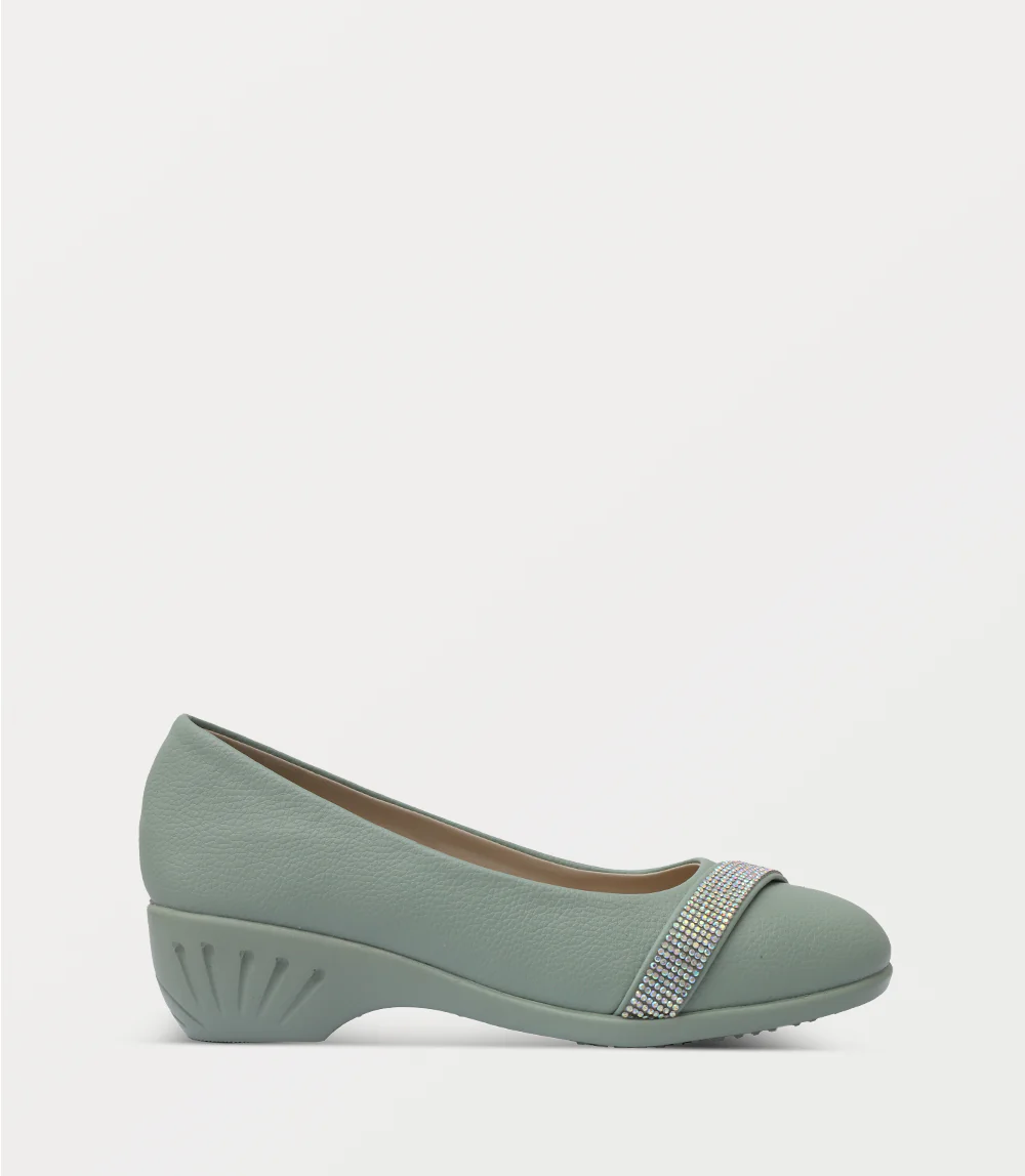 Women Court Shoes-MINT