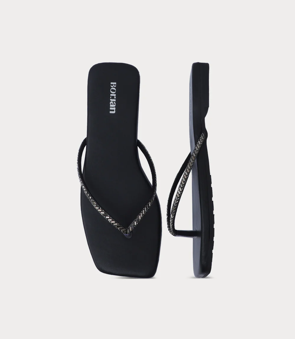 Women Chappal-BLACK - Image 4