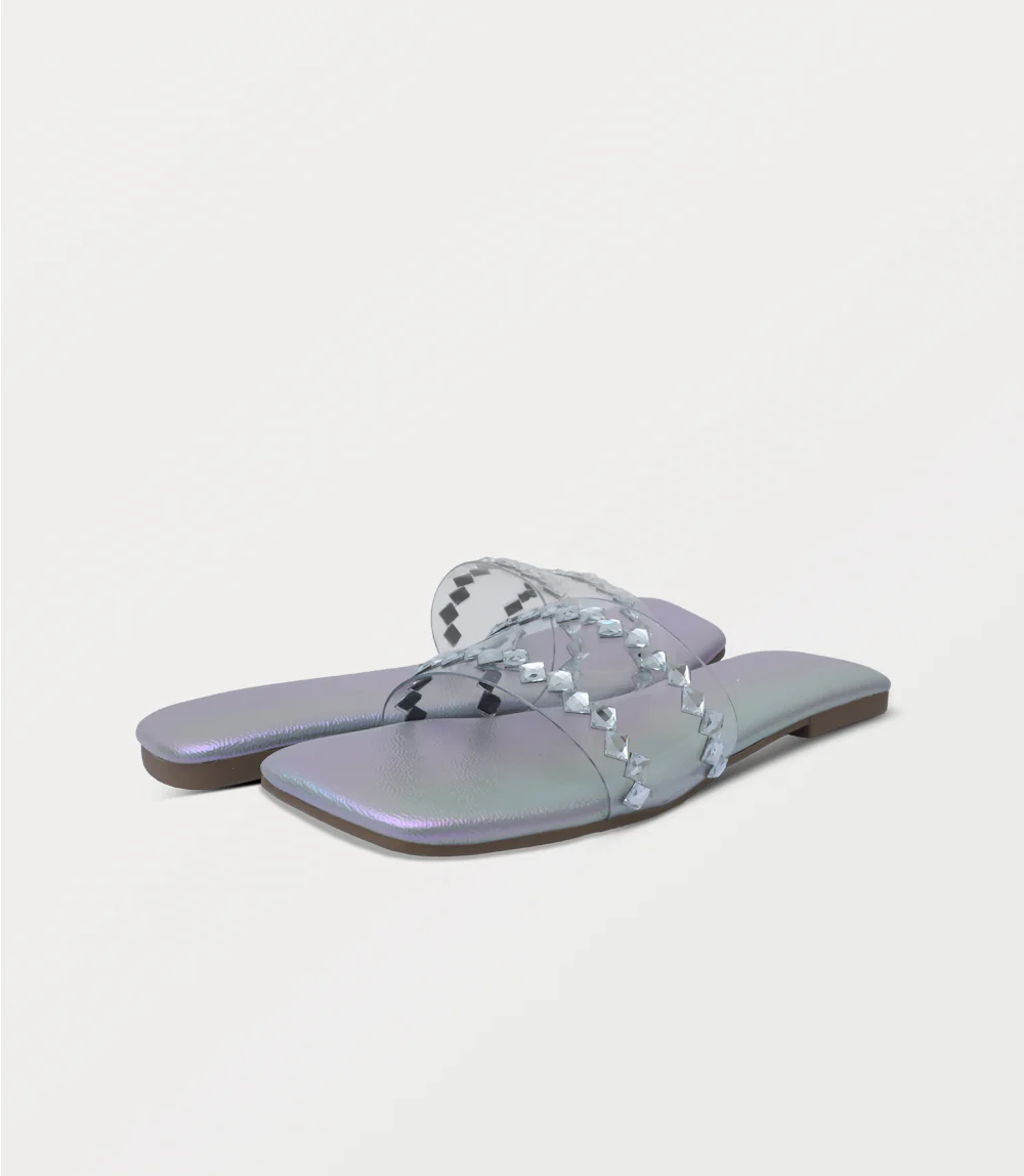 Women Slipper-IVORY - Image 3
