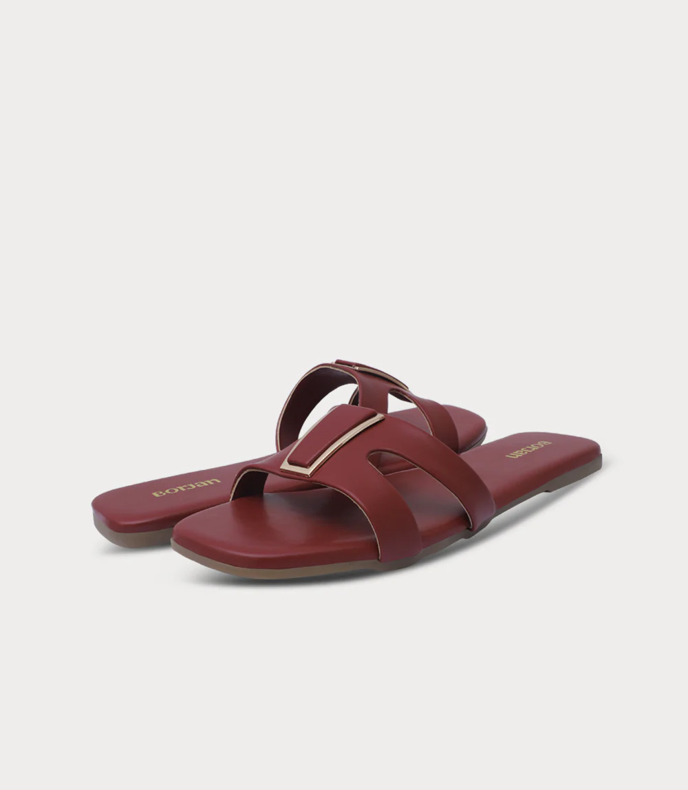 Women Slipper-MAROON - Image 3