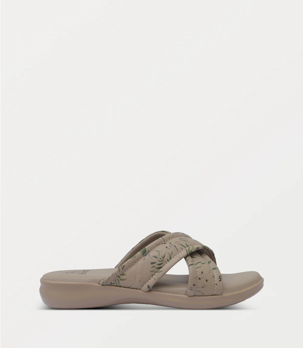 Women Comfort Slipper-BEIGE