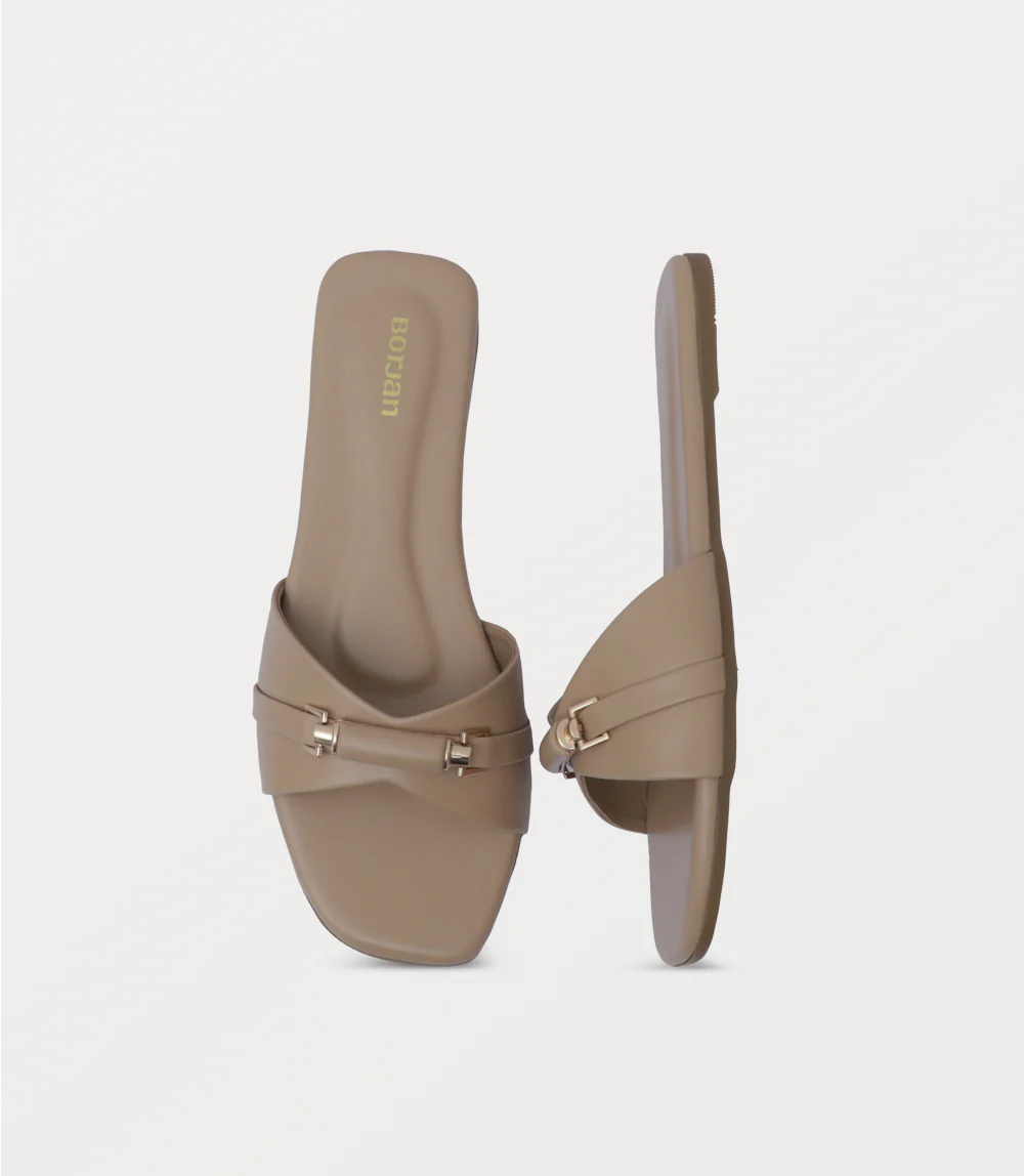 Women Slipper-BEIGE - Image 4