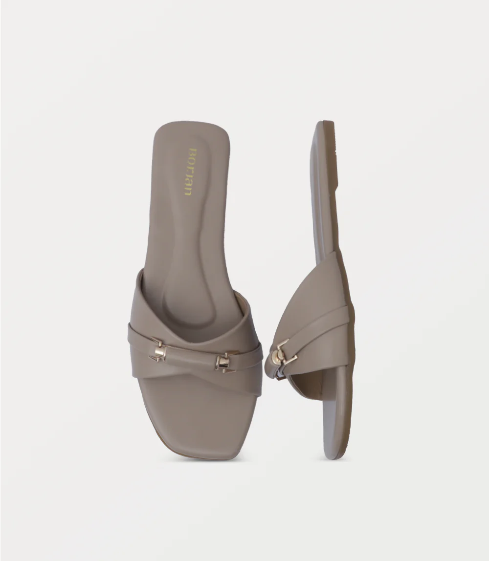 Women Slipper-TAUPE - Image 4