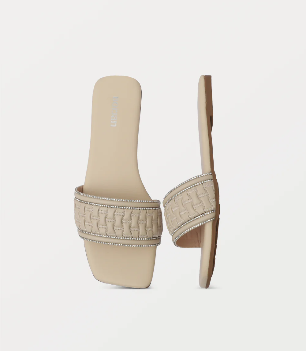 Women Slipper-IVORY - Image 4
